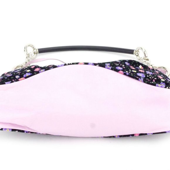 DOLCE & GABBANA Handbag Flower pattern series Canvas Leather Auth used T9890 - Picture 8 of 8